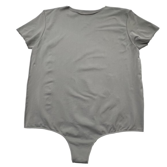 SKIMS Essential T-Shirt Bodysuit NEW Smoke Womens 4X/5X - Picture 2 of 14